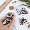 Bee Rhinestone Appliques DIY-GF0008-66-3