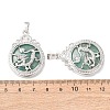 Natural Amazonite Pendants GG-CBA0251-10A-P-3