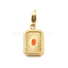 304 Stainless Steel Enamel Pendant Decoration STAS-L283-51G-2