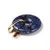 Natural Blue Spot Jasper Pendants G-E088-06G-07-3