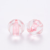 Transparent Acrylic Beads TACR-S154-19A-26-2