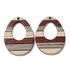 Wenge Wood & Sandalwood & White Ash Pendants WOOD-F013-04-2