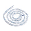 Natural Aquamarine Beads Strand G-E591-02-3