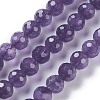 Natural Amethyst Beads Strands G-E524-02-7mm-1