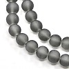 Baking Paint Transparent Glass Bead Strands X-GLAA-S031-4mm-12-3