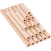 4 Styles Unfinished Beech Wood Rods WOOD-OC0002-53-1