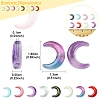 20Pcs Gradient Color Handmade Lampwork Beads LAMP-FS0001-18H-4