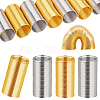 2 Bags 2 Colors Brass Memory Wire FIND-GA0006-69-1