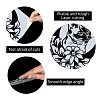 PET Plastic Drawing Painting Stencils Templates DIY-WH0244-069-3