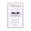 Natural Amethyst Chip Beads Braided Bead Bracelets for Men Women WGC996D-03-2