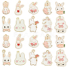 50Pcs 10 Styles Alloy Enamel Pendants ENAM-CJ0003-27-1