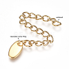 PVD Vacuum Plating 304 Stainless Steel Chain Extender X-STAS-G221-23G-2