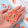 Transparent Enamel Acrylic Beads TACR-S155-002A-5