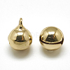 Brass Bell Charms KK-T032-040G-1