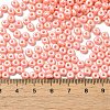 Baking Paint Luster Glass Seed Beads SEED-B001-04A-08-4