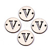 Unfinished Natural Poplar Wood Links Connectors WOOD-S045-140A-01V-1