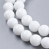 Opaque Glass Beads Strands G-G027-R1-10mm-3