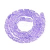 Transparent Crackle Glass Beads Strands GLAA-NH0001-04-A07-3