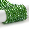Electroplate Glass Bead Strands LS-EGLA-R015-4mm-14-5