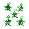 Handmade Lampwork Pendants LAMP-C015-02F-1