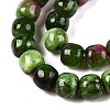 Dyed Natural White Jade Beads Strands G-T138-D22-3