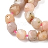 Natural Pink Opal Beads Strands G-Z104-C01-4mm-4