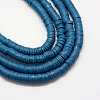 Handmade Polymer Clay Beads X-CLAY-R067-8.0mm-44-1