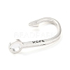 Tibetan Style Alloy Hook Clasps PALLOY-P293-065AS-3