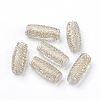 Plating Transparent Acrylic Beads LS-PACR-Q115-49-1