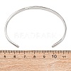 304 Stainless Steel Cuff Bangles for Women BJEW-Z146-05P-2