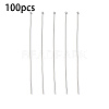 100Pcs Brass Ball Head Pins KK-YW0002-42S-2
