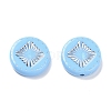 Opaque Acrylic Beads LS-OACR-G016-07E-2