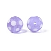 Frosted Handmade Lampwork Beads LAMP-Q039-10E-3