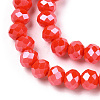 Electroplate Glass Beads Strands LS-EGLA-A034-P4mm-A10-2