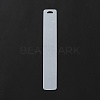 Transparent Blank Acrylic Bookmarks DIY-WH20007-63A-1