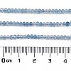 Natural Aquamarine Beads Strands X-G-L587-B02-01-4