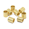 Rack Plating Brass European Beads X-KK-O125-07G-1