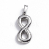 Tarnish Resistant 201 Stainless Steel Pendants STAS-O113-02C-1
