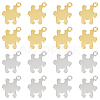 20Pcs 2 Colors Alloy Pendants FIND-UN0003-28-1