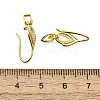 925 Sterling Silver Clear Cubic Zirconia Ice Pick Pinch Bails STER-R011-06G-3