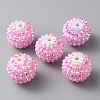 Resin Rhinestone Beads RESI-TAC0004-28B-2