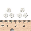 Brass Rhinestone Spacer Beads RB-A014-L5mm-01S-3