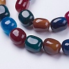 Natural Agate Beads Strands G-I198C-A-16-3