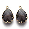 K9 Glass Imitation Tourmaline Pendants GLAA-Q069-02H-2