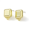 Rack Plating Alloy Stud Earring Findings FIND-I030-12LG-2