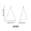 Unicraftale 304 Stainless Steel Wire Pendants STAS-UN0016-04P-4