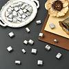 40Pcs 10 Styles 201/304 Stainless Steel Slide Charm STAS-CJ0003-16-5