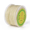Polyester Milan Cord for DIY Jewelry Craft Making OCOR-F011-D08-2