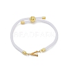 Wax Rope & Nylon & Leather Bracelets BJEW-XCP0002-08GP-2