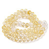 Transparent Glass Beads Strands GLAA-T023-4mm-A17-2